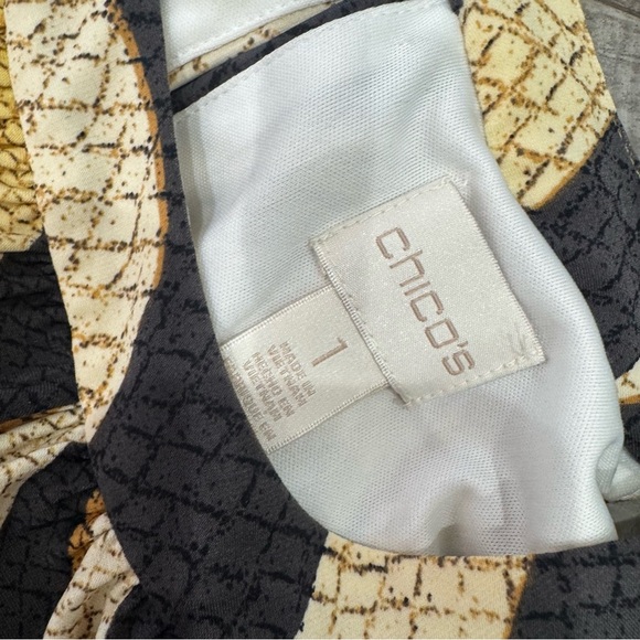 Chicos Golden zebra maxi dress ❤️ - Picture 8 of 10